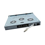 PC portable refroidisseur pad usb avec 4 port hub usb (ceg227)