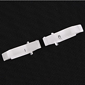 substituição botões L + R para PSP slim/2000 ombro (branca)