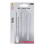 paire de stylets blancs tactile pour nintendo ds lite