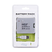 bateria recarregável 3800mAh para Wii