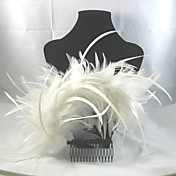 gorgeous Feder Hochzeit Braut-Pins / Blumen (th013)