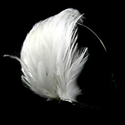 gorgeous Feder Hochzeit Braut-Diadem / Kopfstück / Stirnband (th003). Weitere Farben sind verfügbar