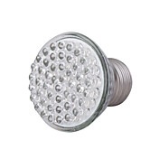 E27 2W 48-LED Natural White Light LED Spot Bulb (85-265V)