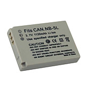 Replacement Digital Camera Battery NB-5L/NB-5LH for CACON Digital XUS800/ IXUS90(09370140)