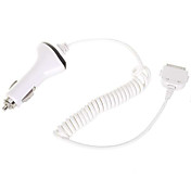 Alimentatore da auto per Apple iPad (bianco)