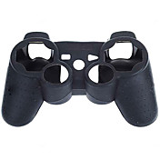 schwarze Schutzkappe Silikonhülle für PS3 Controller