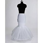 nylon / tulle Jupon de mariage rez-longueur (0061-3)