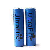 UltraFire 3.7v 2400mAh ricaricabili tr18650 batterie Li-Ion (2-pack blu) (11.190.147)