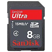8GB SanDisk SDHC Memory Card