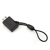 Mini USB to Micro USB Adapter With Strap