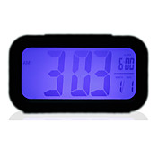 lcd luz de fondo azul reloj despertador digital calendario (3xAAA)