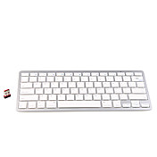 ultra slanke aluminium 79-key qwerty-toetsenbord draadloos
