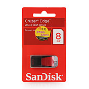 8gb SanDisk Cruzer rand usb flash drive (zwart)