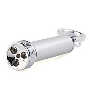 2-in-1 3-led wit licht + UV ultraviolet vlek detector zaklamp (3xag13)