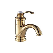 ti-PVD einzigen Griff Centerset Waschbecken Wasserhahn (1039-ma1112)
