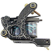 aço de baixo carbono shader máquina de tatuagem com 10 bobinas de envoltório (hb-wgd019-c)