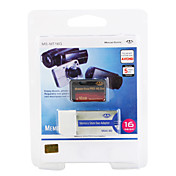 16GB Memory Stick Pro Duo-HG Memory Card and Adapter