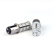 2 Pcs Car 1157 5050 18SMD Red Brake Light (Constant light / Strobe)