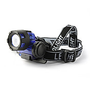 LED Head Torch Flashlight Headlight for Cycling / Fishing / Camping Blue