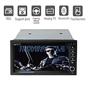 6,95 inch 2DIN auto dvd speler met tv rds bluetooth