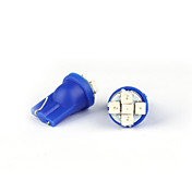 2 stuks T10 4 auto geleid kant brake backup lamp 1210 (blauw)