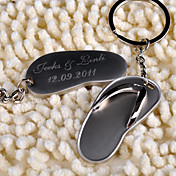 anillo de llave personalizada - flop (juego de 6)