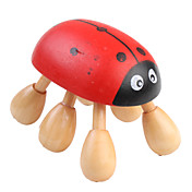 coccinella strumento di massaggio in legno
