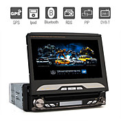 7 Inch Touchscreen Car DVD Player with GPS DVB-T Detachable Panel
