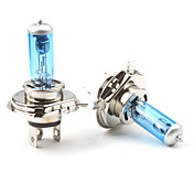 Ampoules Halogènes Blanches pour Phares H4 5000K 60/55W (DC12V/Paire)