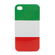 Italien-Flagge harte Schutz zurück Fall für Apple iPhone 4