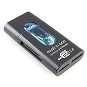 All-in-1 Mini USB SD/MMC Card Reader(Random Color)