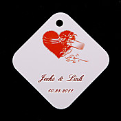 gepersonaliseerd voor labels - binden hart (set van 36)