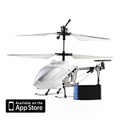 3 canali i-elicottero 777-173 con giroscopio controllato da iPhone / iPad / iTouch ipod (bianco)