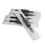 50 Pcs Disposable Tattoo Tube and Needle Combo 1 Round Liner