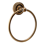 antikk veggmontert håndkle ring (overflate antikk messing)