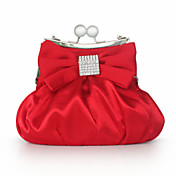 de seda, con bolsa de fiesta rhinestone / garras más colores disponibles