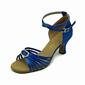 Performance Satin Upper With Crystal Latin Dance Shoes More Colors