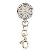 inoxidável relógio de bolso de aço com keychain