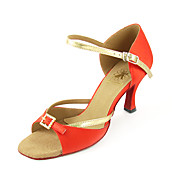 Leatherette/Satin Upper Women's Dance Shoes Ballroom Latin Shoes More Colors