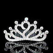 splendidi zirconi nozze fiore ragazza tiara