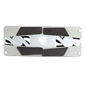 pliable 2-ventilateur de refroidissement pad USB pour ordinateur portable