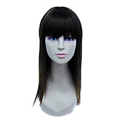capless longo de alta temperatura fio marrom peruca cabelo natural em linha reta