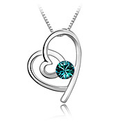 cuore di cristallo hanno collana