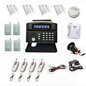 gsm wireless sistema de segurança home + alarme auto dial-+ 24 zonas sem fio