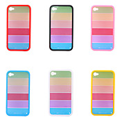Rainbow Frame Case for iPhone 4 / 4S (Multi Color Available)