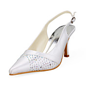 ABBINA - Slingbacks Bruiloft Stilettohak Satijn