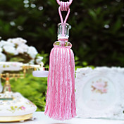 princesse rose pompon (une paire)