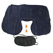 3 in 1 kit di viaggio, cuscino, visiera e tappi per le orecchie