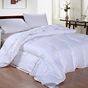 twin / full / queen-size percal cetim sólida contagem da linha 300 para baixo comforter