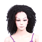 Full Lace With Stretch On Crown Deep Wave 16" Indian Remy Lace Wig 9 Colors To Choose